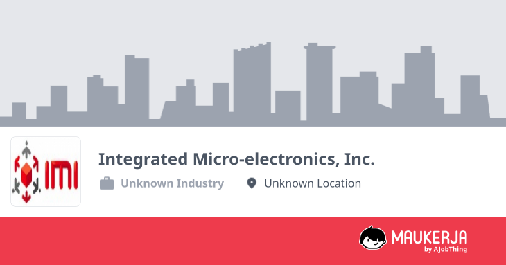 Integrated Micro-electronics, Inc. Company Overview & Details - Maukerja