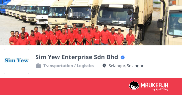 Sim Yew Enterprise Sdn Bhd Company Overview & Details - Maukerja