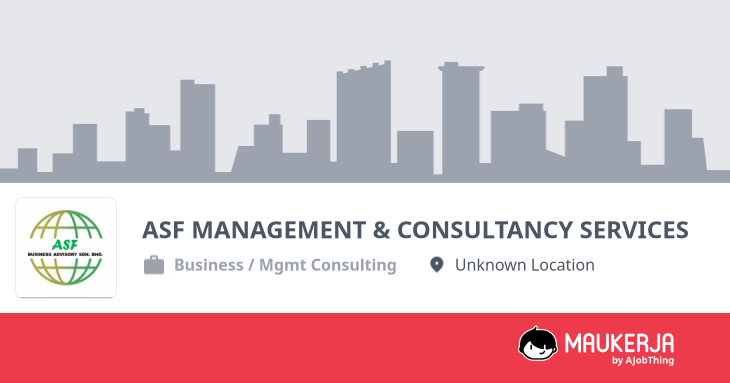 ASF MANAGEMENT & CONSULTANCY SERVICES Company Overview & Details - Maukerja