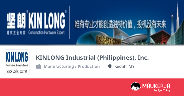 KINLONG Industrial (Philippines), Inc. Company Overview & Details ...