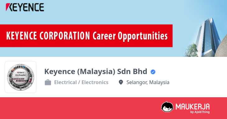 Walk-In Interview at Keyence (Malaysia) Sdn Bhd | Job Opportunities ...