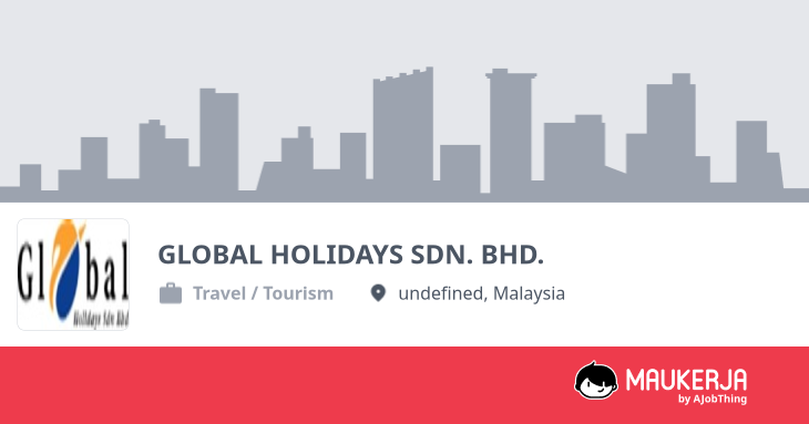 GLOBAL HOLIDAYS SDN. BHD. Salaries - Average Income Oct