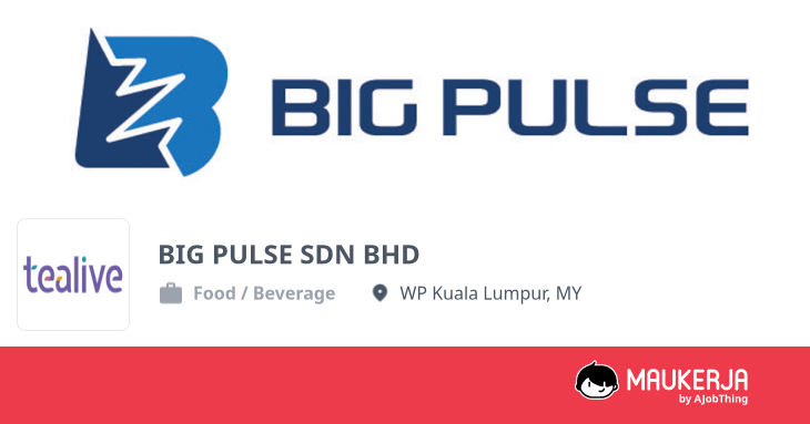 BIG PULSE SDN BHD Company Overview & Details - Maukerja
