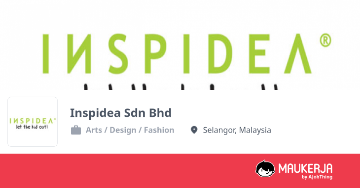 Profil Syarikat Inspidea Sdn Bhd - Cari Kerja di Maukerja