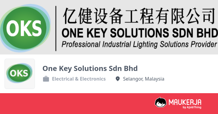 One Key Solutions Sdn Bhd Company Overview & Details - Maukerja
