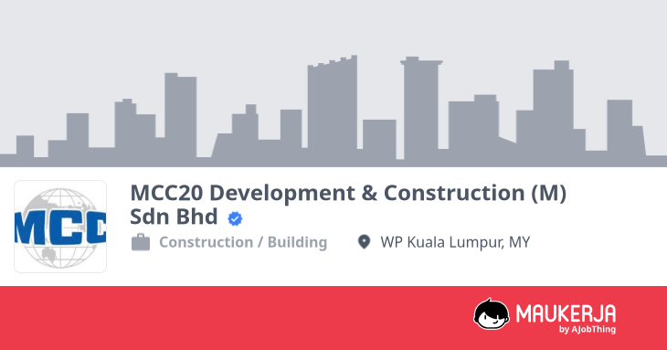 MCC20 Development & Construction (M) Sdn Bhd Company Overview & Details ...