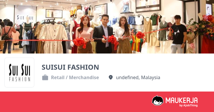 SUISUI FASHION Company Overview & Details - Maukerja