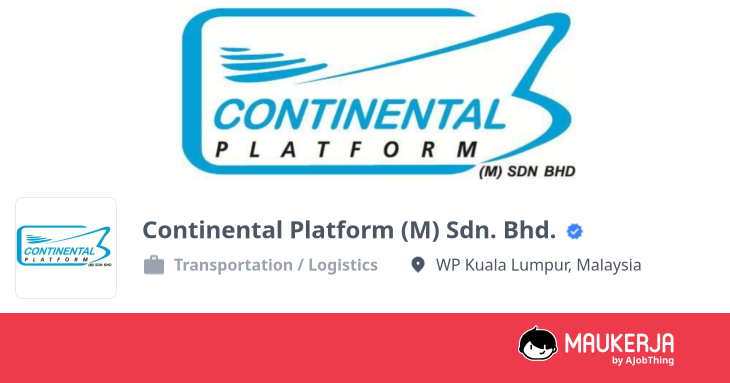 Continental Platform (M) Sdn. Bhd. Company Overview & Details - Maukerja
