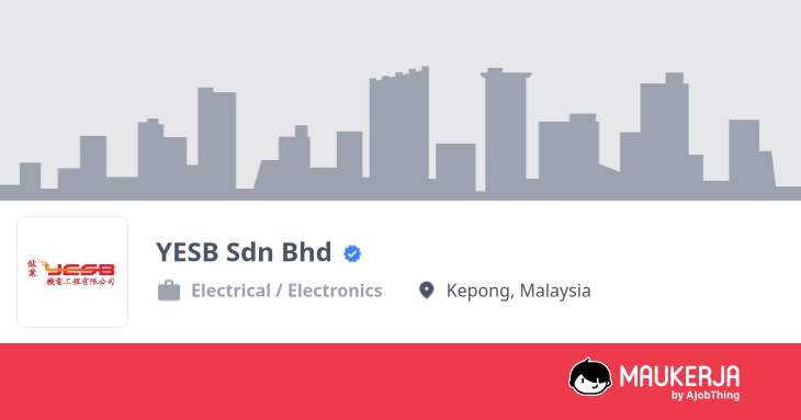 Profil Syarikat YESB Sdn Bhd - Cari Kerja di Maukerja