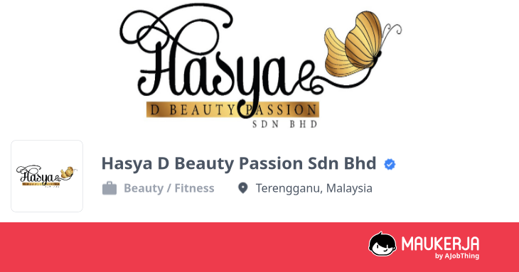 Hasya D Beauty Passion Sdn Bhd Company Overview & Details - Maukerja