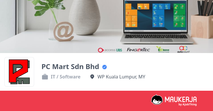 Profil Syarikat PC Mart Sdn Bhd - Cari Kerja di Maukerja
