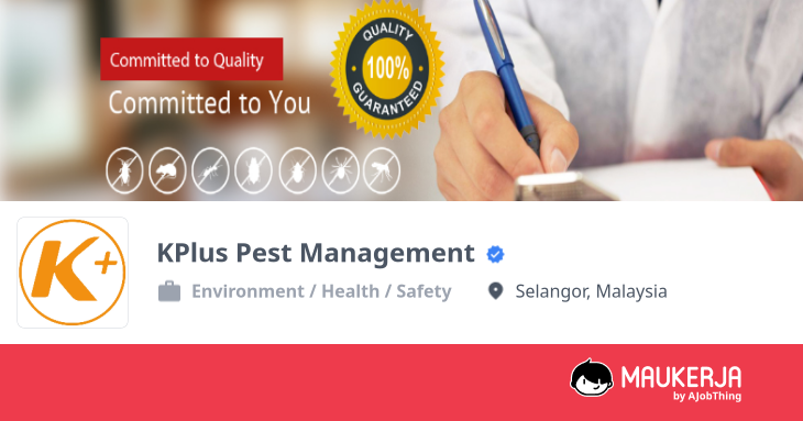 KPlus Pest Management Company Overview & Details - Maukerja