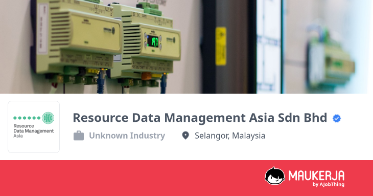 Profil Syarikat Resource Data Management Asia Sdn Bhd - Cari Kerja di ...