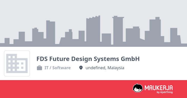Profil Syarikat FDS Future Design Systems GmbH - Cari Kerja di Maukerja